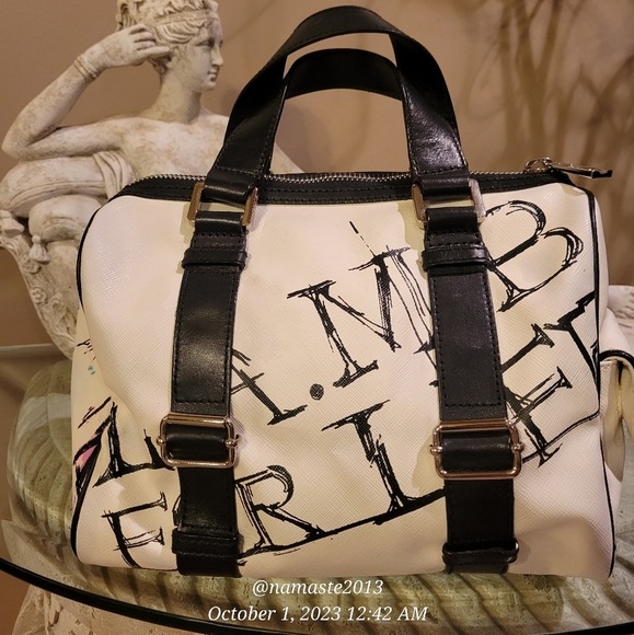 L.A.M.B. Gwen Stefani Lamb For Life Walderston Signature Satchel Luxury Bag #536 - Picture 4 of 13